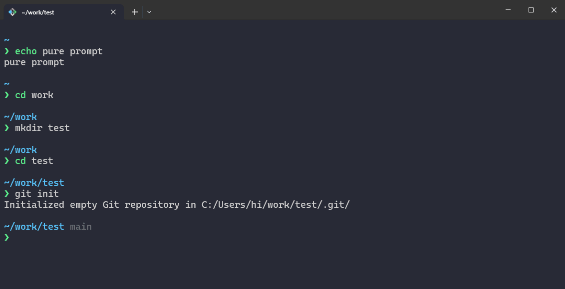 Oh My Zsh + Pure - Rethink Your Windows Terminal Experience